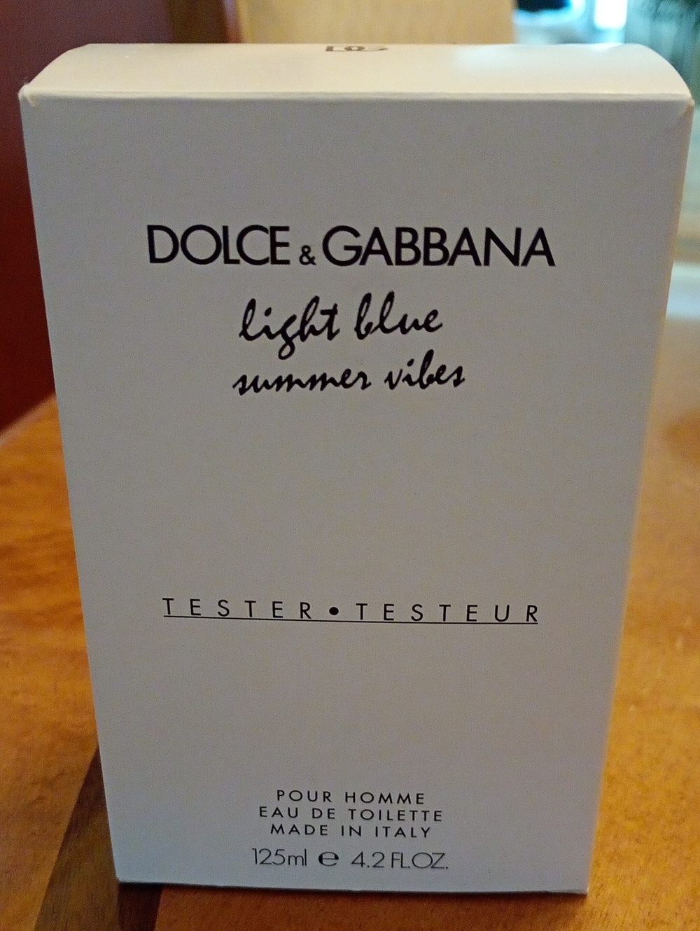 Dolce & Gabbana Blue and White Floral "Light Blue Summer Vibes"Tester 125 Ml/4.2